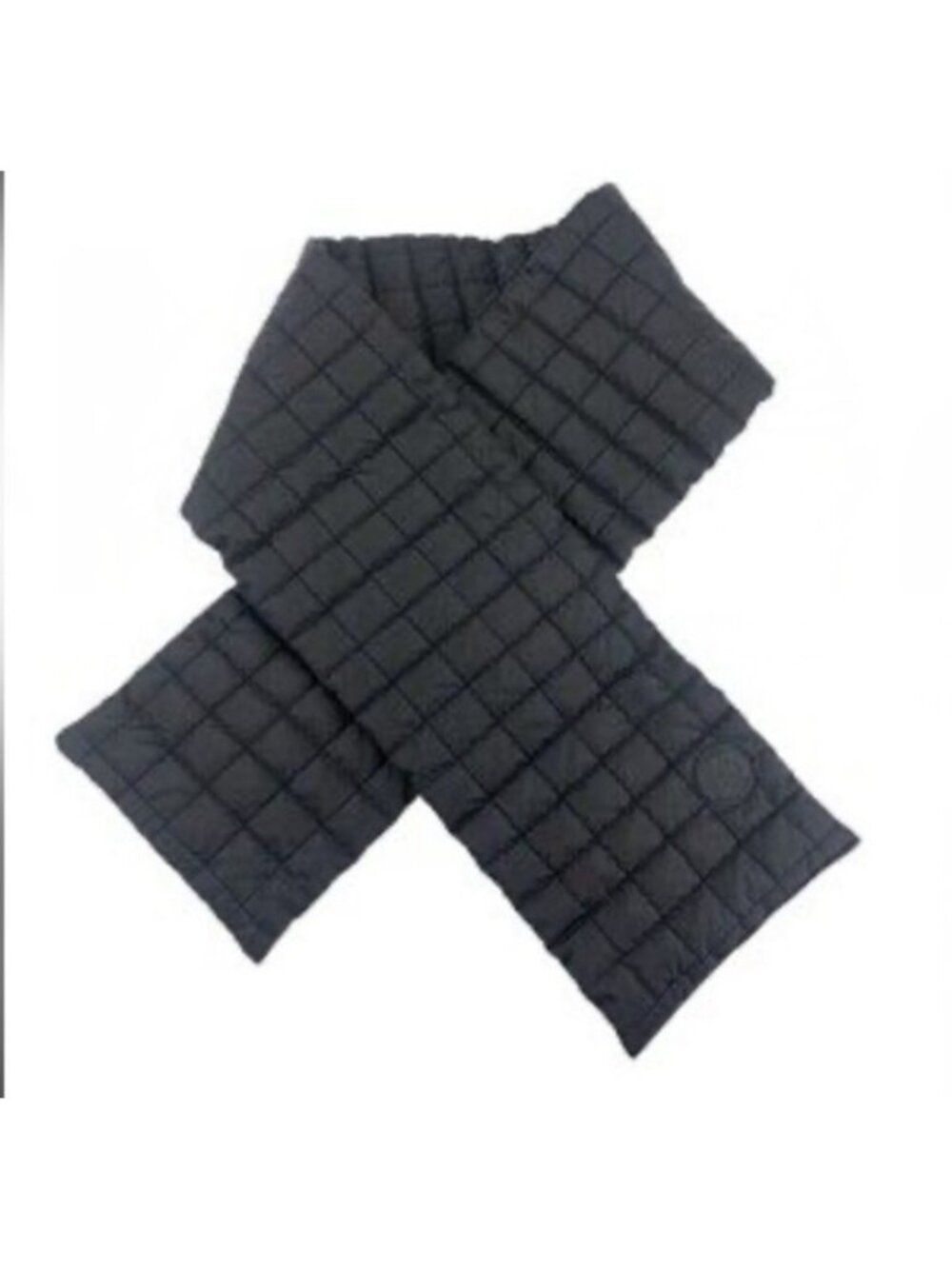 MICHAEL KORS puffer quilted nylon women's scarf wrap - Black